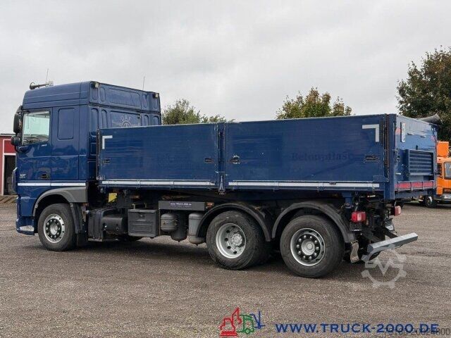 Tre-sidet tipbil DAF XF460 Kempf 2 Seiten Alu Baustoffkipper 2 Betten