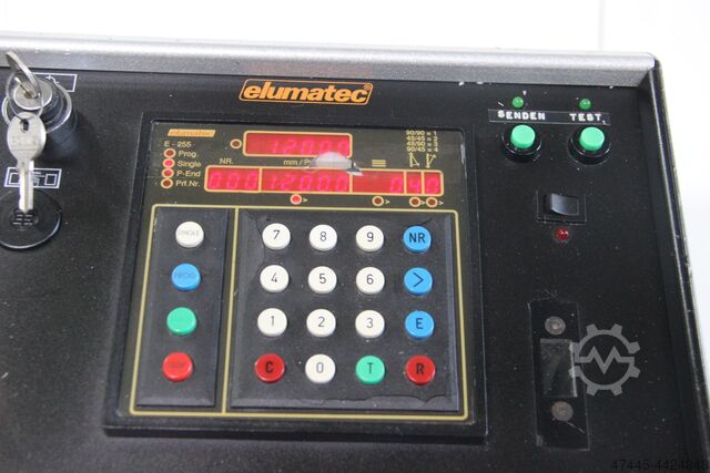 Automatické zastavení polohování Elumatec EMA 201