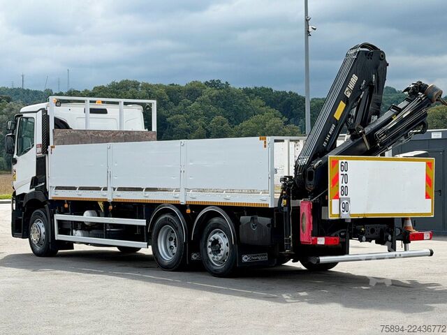 Teherautóra szerelt daru RENAULT T 380 * HIAB 144 BS - 2 HIDUO + FUNK * TOP!