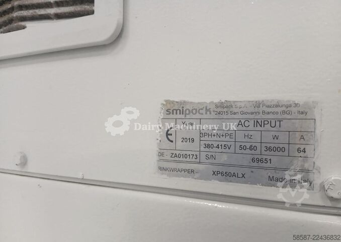 SKRAĆUJUĆA PAKOVNA MAŠINA SMIPACK XP 650 ALX SMI PACK SHRINK WRAPPER SMIPACK XP 650 ALX