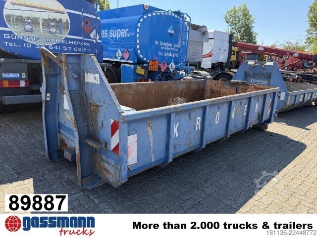 Contentor roll-off  Abrollcontainer mit Flügeltür ca. 7m³
