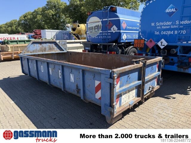 Contentor roll-off  Abrollcontainer mit Flügeltür ca. 7m³