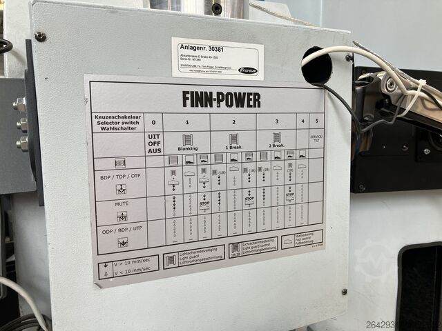 Sheet metal processing center FINNPOWER E-Brake 40-1600 HS TS 1