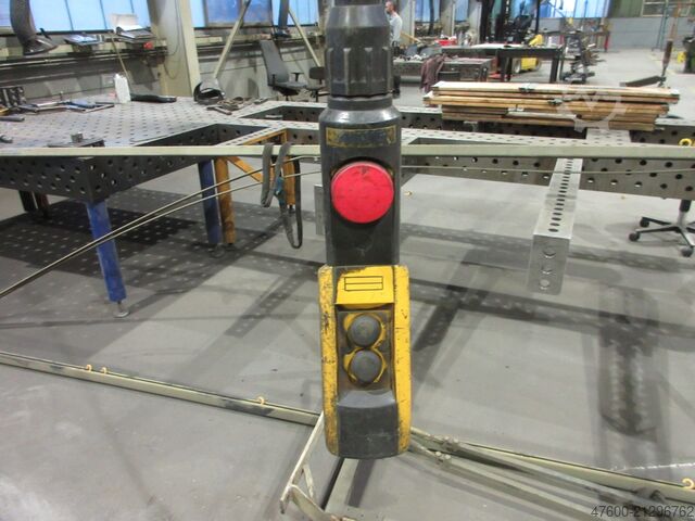 Vægmonteret svingkran Svingkran Kædetalje ABUS LW Drehkran Hallenkran Kran 500KG NL 500KG L 5m incl. Abus GM Kettenzug