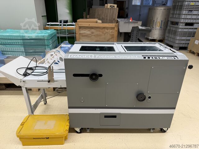 Brochuremaskine med trimmer Nagel Foldnak Compact