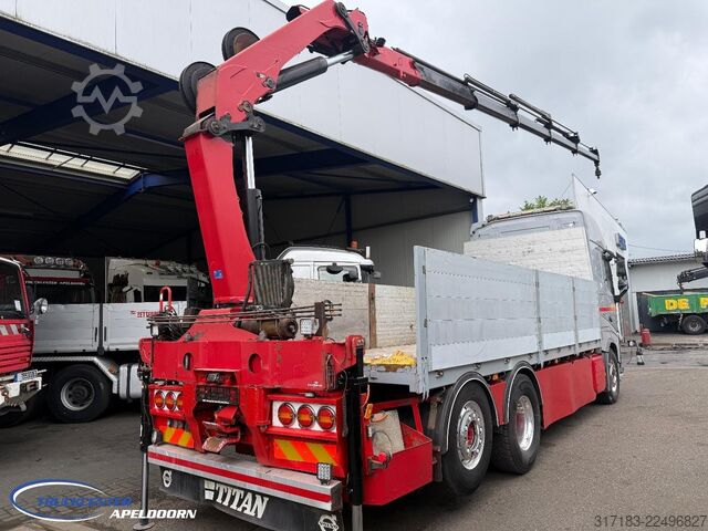 Ladepritsche Volvo FH 540 HMF 2620 K5, Rotator, Stuuras