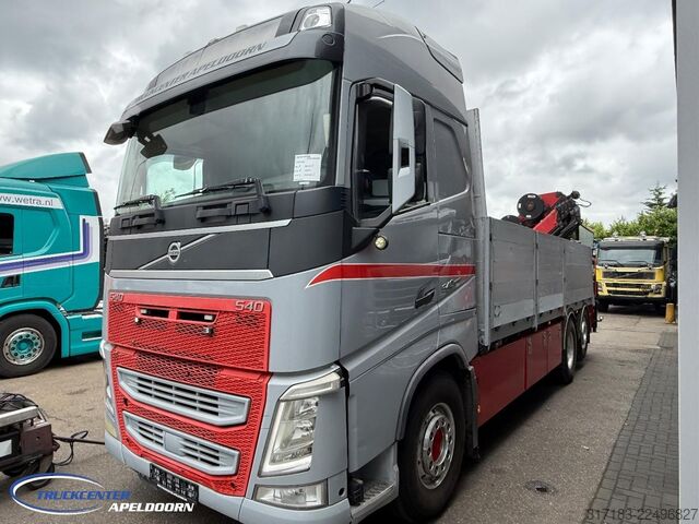 Ladepritsche Volvo FH 540 HMF 2620 K5, Rotator, Stuuras