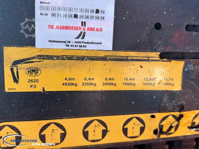 Ladepritsche Volvo FH 540 HMF 2620 K5, Rotator, Stuuras