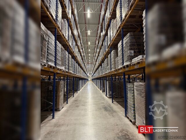 Schwerlastregal Palettenregale 30,80 lfm STOW Palettenregale, H: 690cm Fachlast: 2250 kg, PNB0472, Regale