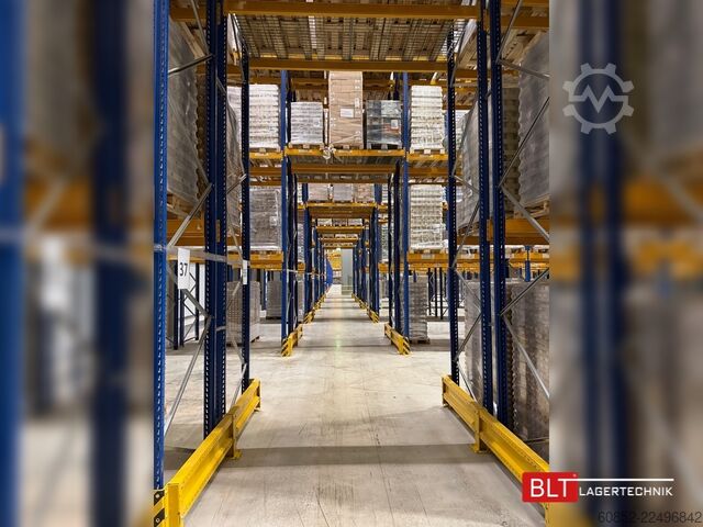 Schwerlastregal Palettenregale 30,80 lfm STOW Palettenregale, H: 520cm Fachlast: 2250 kg, PNB0472, Regale