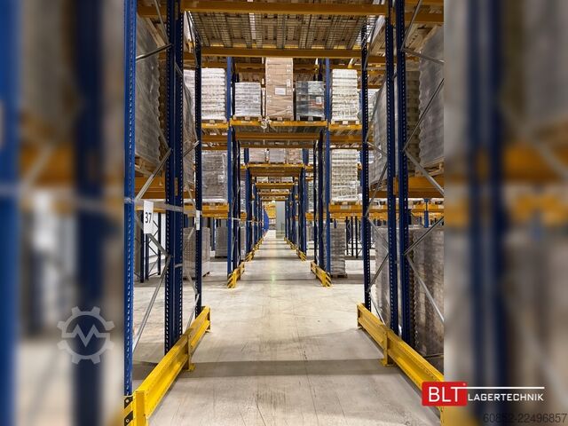 Kraftige reoler til pallereoler 50,40 lfm STOW Palettenregale, H: 690cm Fachlast: 2250 kg, PNB0472, Regale
