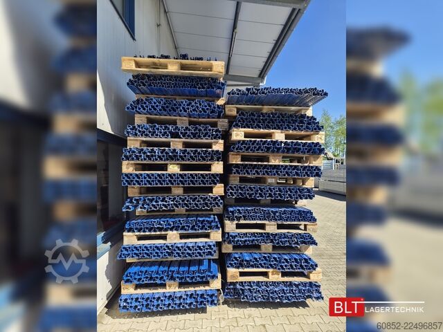 Kraftige reoler til pallereoler 50,40 lfm STOW Palettenregale, H: 690cm Fachlast: 2250 kg, PNB0472, Regale