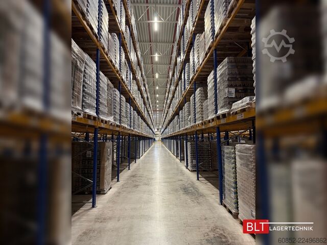 Regały paletowe o dużej wytrzymałości 50,40 lfm STOW Palettenregale, H: 520cm Fachlast: 2250 kg, PNB0472, Regale