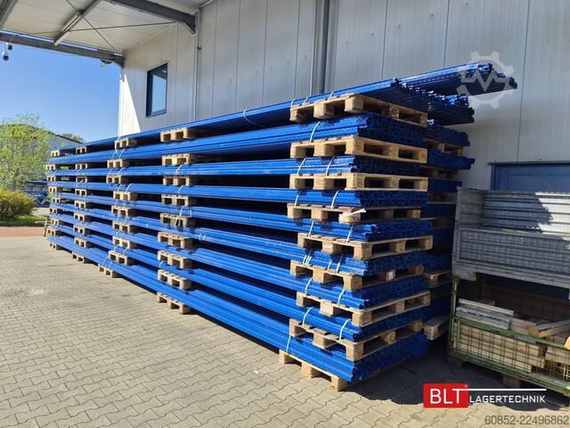 Regały paletowe o dużej wytrzymałości 50,40 lfm STOW Palettenregale, H: 520cm Fachlast: 2250 kg, PNB0472, Regale