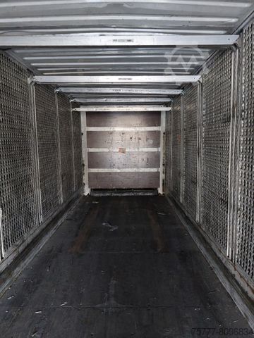 Koffer oplegger KRONE SD Koffer- Doppelstock- Textil- LIFT-BPW