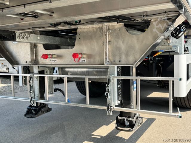 Auflieger mit Walkingfloor H&W AGRAR 70 cbm, Zwangslenkung, MIETEN?