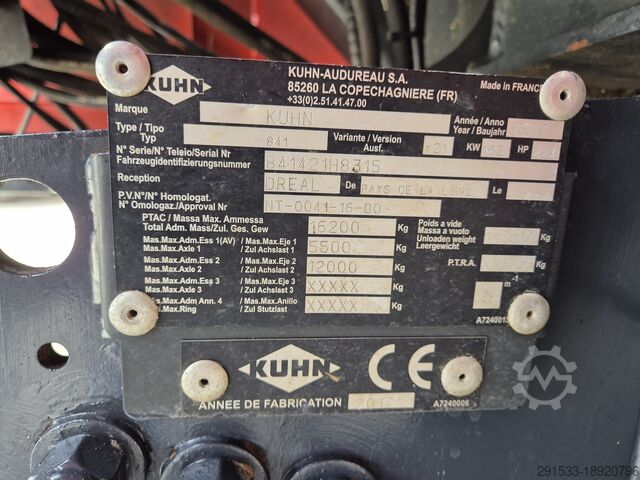 Feed transport vehicle / Mixer feeder Kuhn SPW 22 INTENSE / 1 OWNER / 8000MTH!