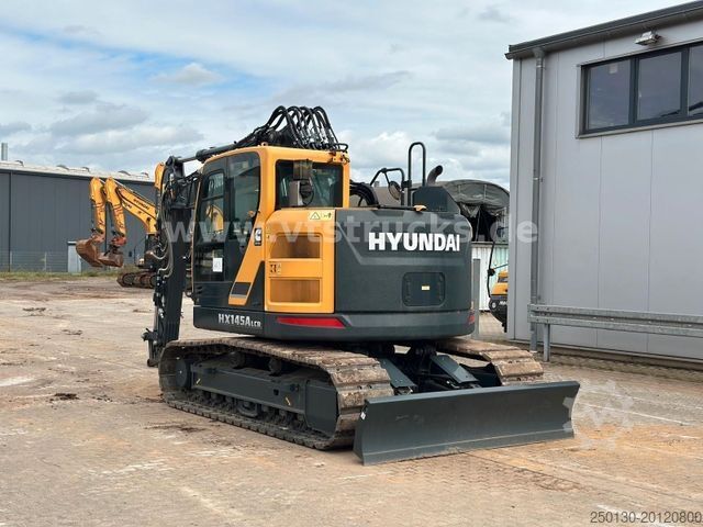 Rupsgraver HYUNDAI HX 145A Verstellausleger Kamera Radio Klima