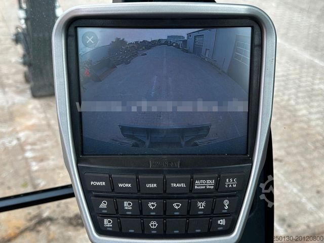 Rupsgraver HYUNDAI HX 145A Verstellausleger Kamera Radio Klima