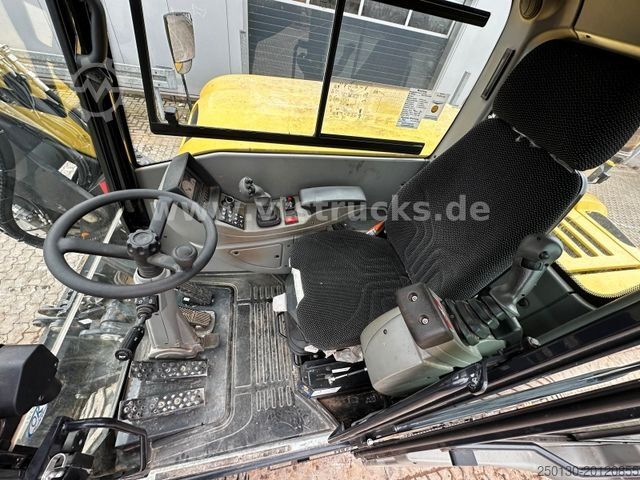 Mobilbagger YANMAR B110W 4x4 Radbagger Verstellausleger