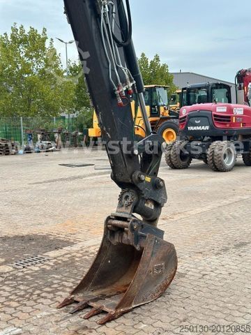Mobilbagger YANMAR B110W 4x4 Radbagger Verstellausleger
