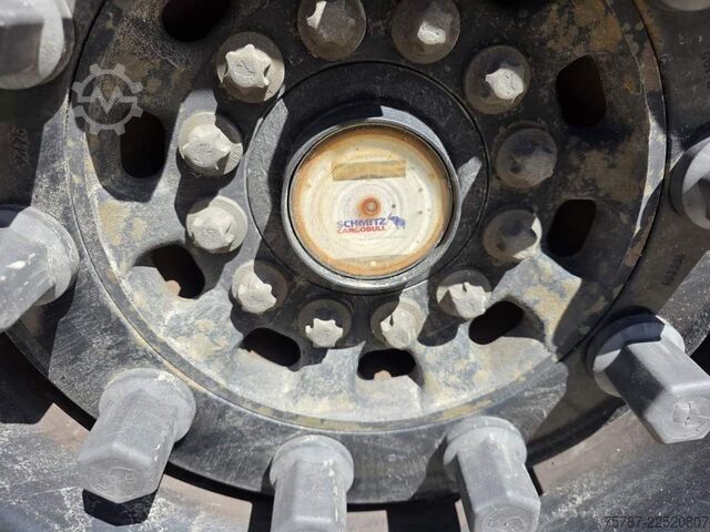 Otevřený návěs s plachtou SCHMITZ CARGOBULL Gardine LL, Hubdach, Lift, 115.913 Original Km!