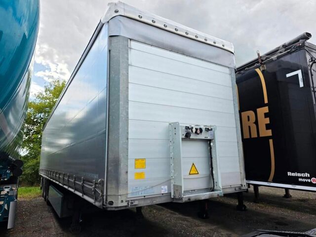 Semiremorcă deschisă cu prelată SCHMITZ CARGOBULL Gardine Standard, 12642XL,Palettenanschlagleiste