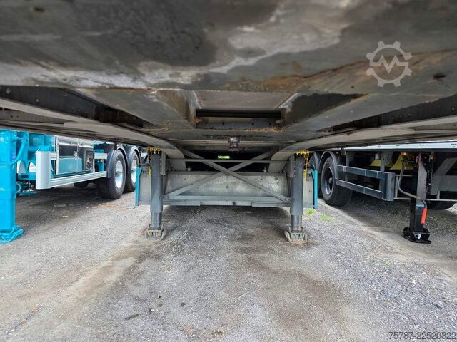 Semiremorcă deschisă cu prelată SCHMITZ CARGOBULL Gardine Standard, 12642XL,Palettenanschlagleiste