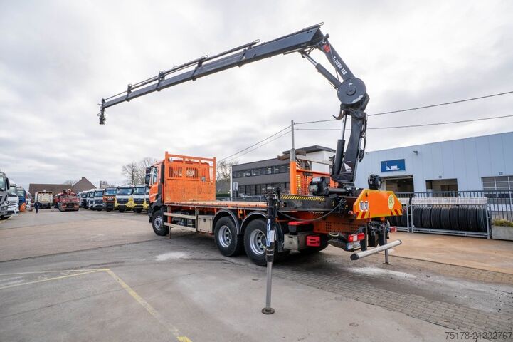 Rakodóplatform RENAULT C 430 DXI-6X4+ HIAB 18T/m / 3 EXT