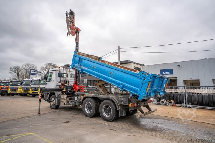 Tippbil med kran MERCEDES ACTROS 2632 K-MP3 + FASSI F170A.22