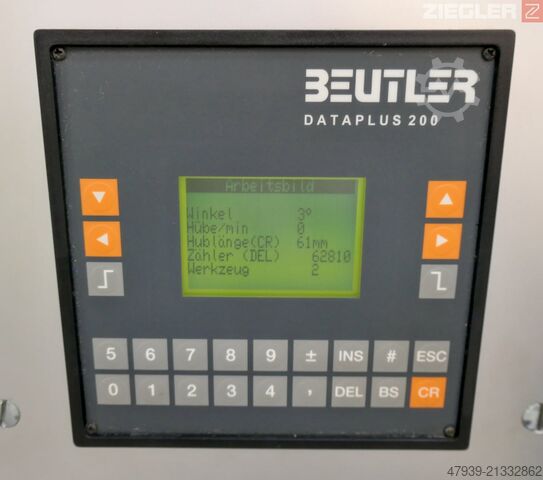 Eccentric press Beutler P96-C630