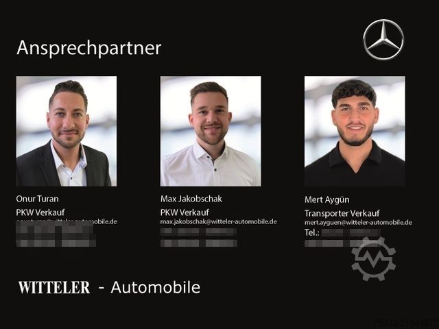 Minibus MERCEDES-BENZ V 220 d Rise kompakt DAB+MBUX+KAMERA+SITZH+KLIMA