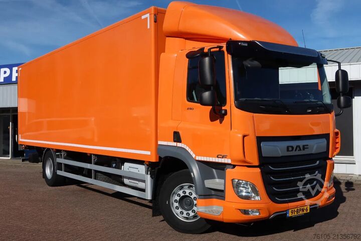 Kufr DAF CF 290 45 LF 230 Bakwagen+Dhollandia 1500 kg