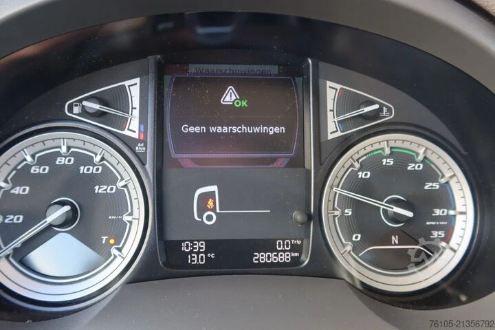 Kufr DAF CF 290 45 LF 230 Bakwagen+Dhollandia 1500 kg