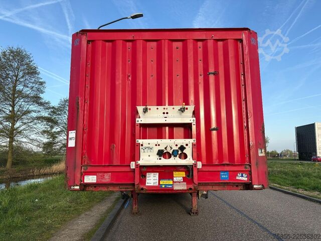 Plataforma remolque Krone SD Twistlocks for Container(s) / BPW disc