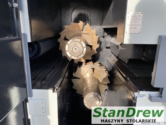 Multiblad med to aksler og mekanisering Socolest DAS 200