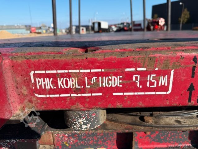 Boomaanhanger MENKE-JANZEN 24 t. 3 axle Woodtransport / Holztransport