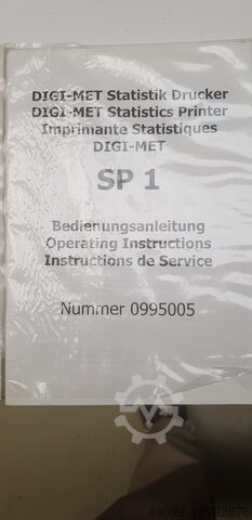 Statistisk skrivare Mahr Digimet SP1