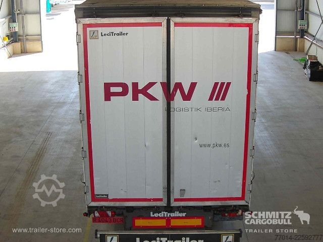 Otvorena poluprikolica sa ceradom Leci Trailer Curtainsider Mega