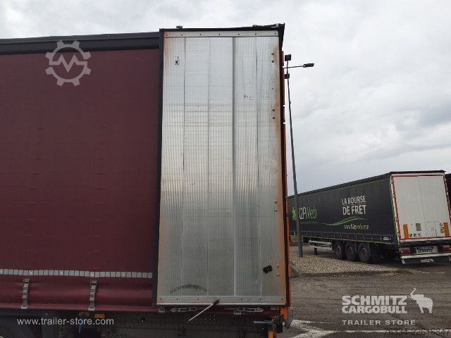 Nyitott ponyvás félpótkocsi Schmitz Cargobull Semitrailer Curtainsider Standard Hayon