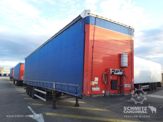 Nyitott ponyvás félpótkocsi Schmitz Cargobull Semitrailer Curtainsider Standard Hayon
