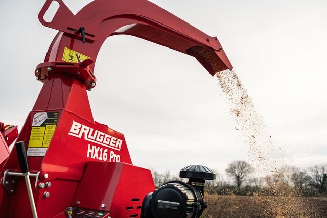 Professional Wood Chipper Brugger HX16 Brugger HX16 Pro