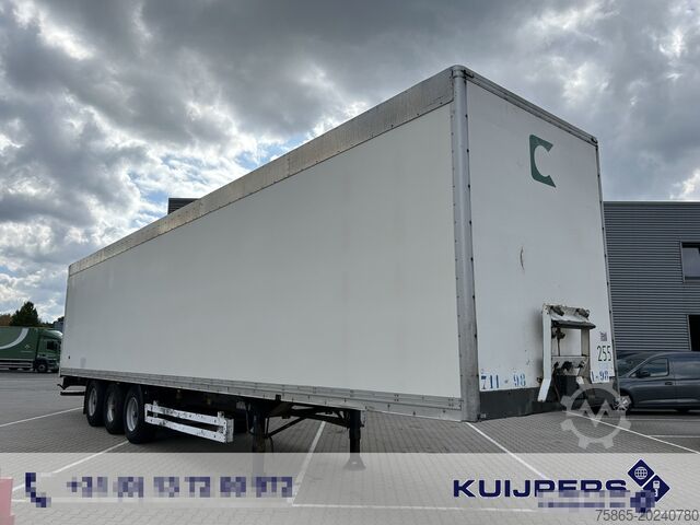 Koffer Krone SDP 27 / Box - Confectie / 3 axle BPW Drum / NL...