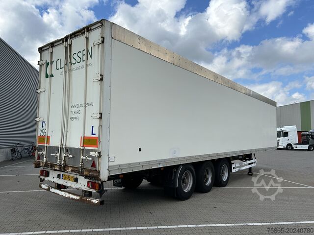 Koffer Krone SDP 27 / Box - Confectie / 3 axle BPW Drum / NL...