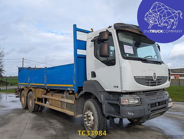Plattformanhänger Renault Kerax 380