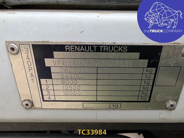 Plattformanhänger Renault Kerax 380