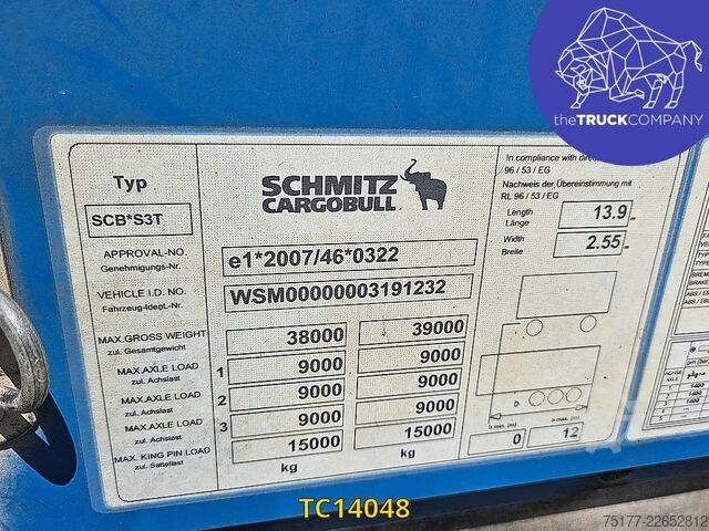 Schuifzeilen Schmitz Cargobull PLSC