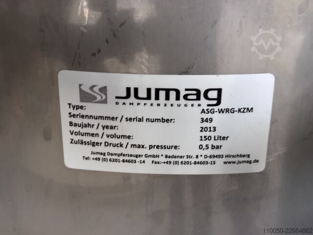 Stoomketel Jumag DG560