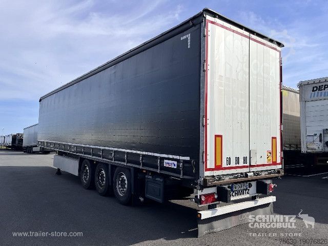 Open semitrailer with tarp Schmitz Cargobull Semitrailer Curtainsider Standard