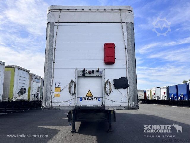 Open semitrailer with tarp Schmitz Cargobull Semitrailer Curtainsider Standard